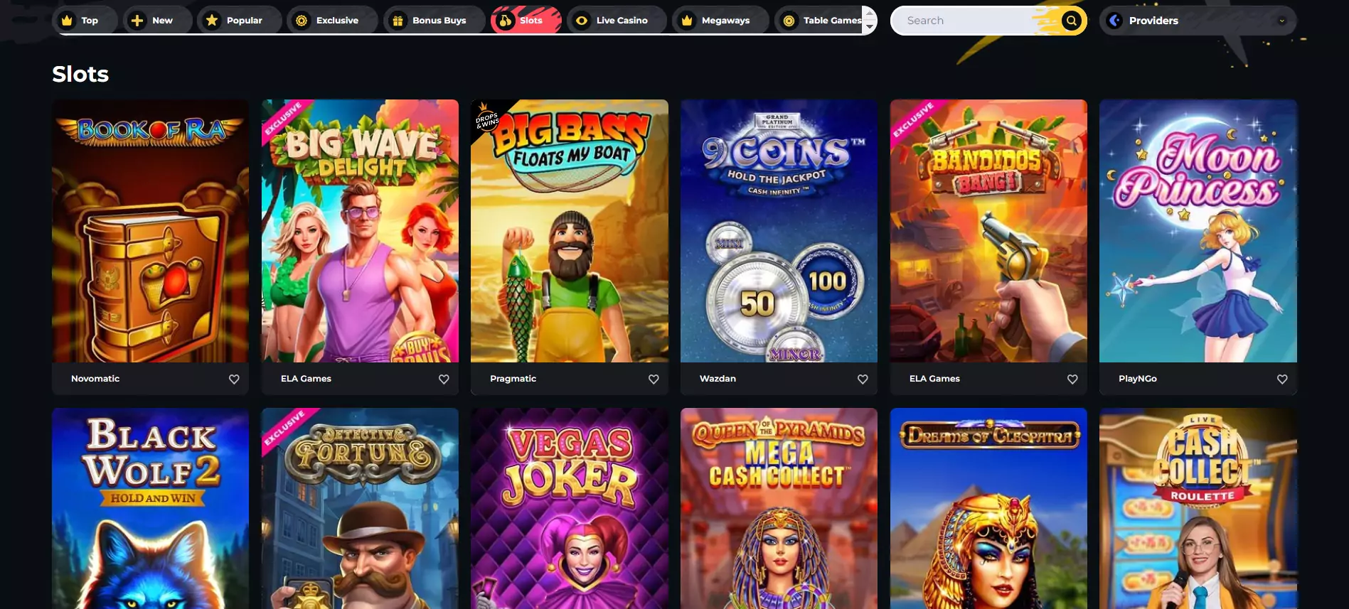 Boomerang casino slots